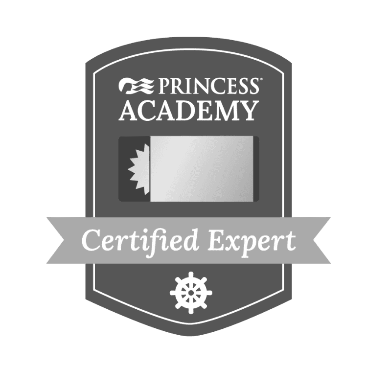 About Certified travel agency badge for NextStop Travel by Tracy.