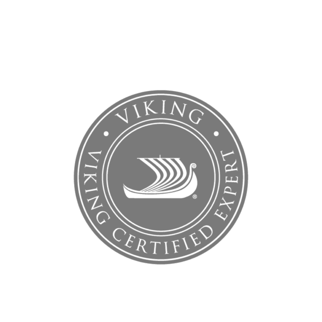Viking Certified Travel Expert badge for trusted travel professionals.